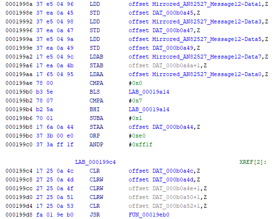 canbus code snapshot10